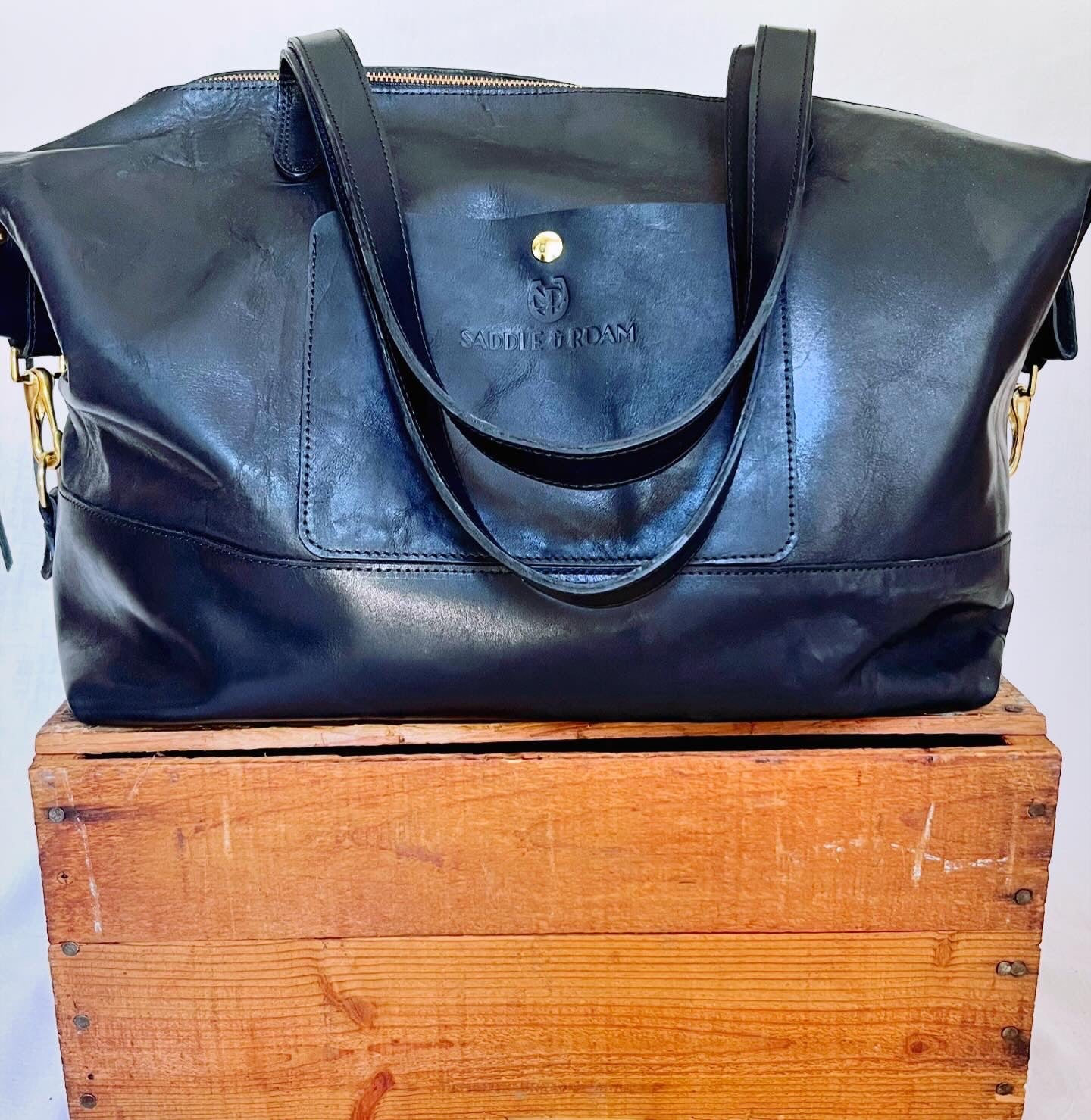 Leather Duffel