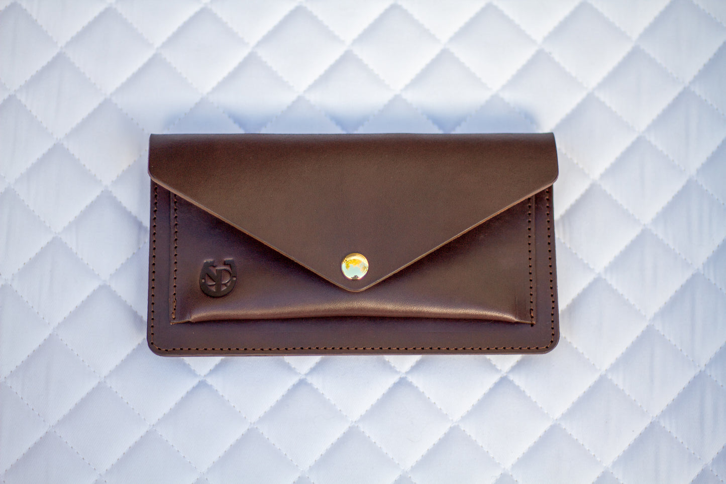 Brown Leather Belt Bag – Equestrian Phone Holder for Riding & Everyday Wear