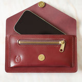 Sac ceinture en cuir beige – Support de téléphone pour l'équitation et le quotidien