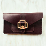 Brown Leather Belt Bag