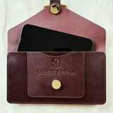 Brown Leather Belt Bag