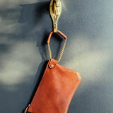 The Harness Wristlet - Brown