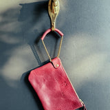 The Harness Wristlet - Burgundy