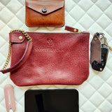 The Harness Wristlet - Burgundy