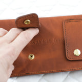 Rust Leather Belt Bag