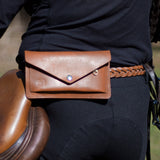 Rust Leather Belt Bag